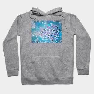 Turquoise and Violet 1 Hoodie